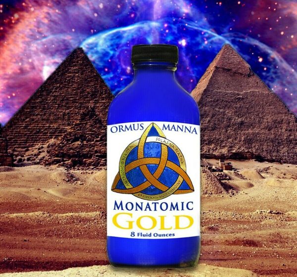 Ormus Manna Mono Atomic Gold, 2X concentrated Organic Gold 99.99, Advanced Energy Supplement